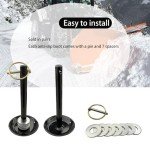 Snow Plow Skid Shoes for ATV/UTV Moose