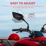 ATV Rear View Side Mirrors for Bikes & Scooters