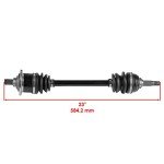 Caltric Complete CV Joint Axle for Arctic Cat 500