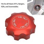 Polaris RZR CNC Aluminum Fuel Gas Cap (Red)