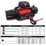 X-BULL 13500 lb Waterproof Electric Winch Kit