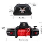 X-BULL 13500 lb Waterproof Electric Winch Kit