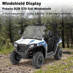 Clear Front Windshield for Polaris RZR Models
