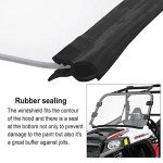 Clear Front Windshield for Polaris RZR Models