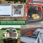 Heavy-Duty Cargo Net for Pickup Truck Bed