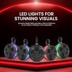 Pyle Waterproof 4-Inch Amplified ATV Speaker System