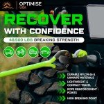 30ft Kinetic Recovery Rope with Tow Strap Kit