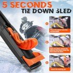 ATVMaster Snowmobile Trailer Tie-Down System 1000