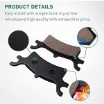 Cyleto Brake Pads for Polaris ATV Models