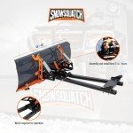 UTV Snow Plow System with Adjustable Steel Blade