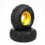 4PCS 145/70-6 ATV Go Kart Tires with Rims