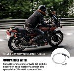 Silver Braided Steel Brake Clutch Oil Hose for ATV