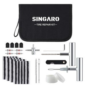 SINGARO 36PCS Heavy Duty Tire Repair Kit