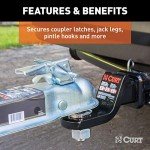 CURT 25080 Trailer Coupler Pin, 1/4-Inch