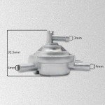 OXCANO 3-Port Vacuum Fuel Pump for ATVs