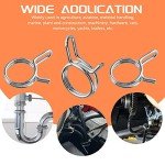 250 PCS Fuel Line Hose Spring Clip Set