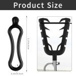 10-Pack Rubber Snubber Straps for ATV Racks