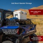 Tusk Black Cargo Rack for Polaris General 1000