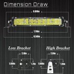 7 Inch Slim LED Light Bar for Off-Road Use