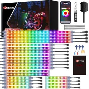22-Piece RGB LED Underglow Kit for ATVs