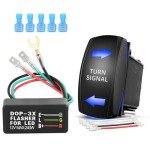 Nilight ATV Turn Signal Switch Kit with Relay