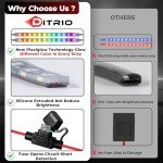 22-Piece RGB LED Underglow Kit for ATVs