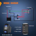 Nilight ATV Turn Signal Switch Kit with Relay