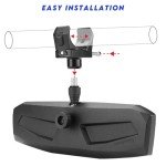 Adjustable UTV Rear View Mirror for Roll Cages