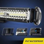 Nilight 12-Inch 300W LED Light Bar Combo