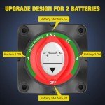 Nilight Waterproof Battery Switch for ATV and Marine