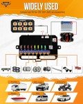 Auxbeam 8 Gang RGB Switch Panel for Offroad Vehicles