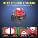 Nilight Waterproof Battery Switch for ATV and Marine