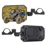 KEMIMOTO 8"x5.3" UTV Side Mirrors - Wide View