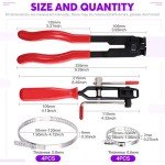 10Pcs CV Joint Boot Clamp Tool Kit