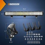 Nilight 25" 162W LED Off-Road Light Bar