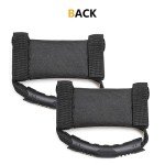 ATV Roll Bar Grab Handles with US Flag, 2 Pack