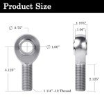 GaiRen 1.25'' Heim Joints Rod End Kit