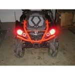ATV Angel Eyes LED Halo Light Kit - Red