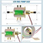 Universal 12V Electric Fuel Pump for ATVs & More
