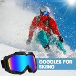 Lievermo 2 Pack Dirt Bike and ATV Goggles