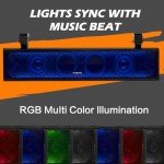 PureVox 26" UTV Sound Bar with Bluetooth Lights