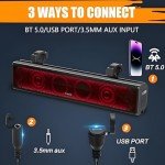 PureVox 26" UTV Sound Bar with Bluetooth Lights