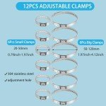 2PCS CV Joint Boot Clamp Pliers & Kit