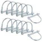 12-Pack Heavy Duty Wire Lock Pins for ATV