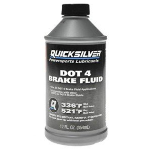 Quicksilver 8M0128415 DOT 4 Brake Fluid 12oz