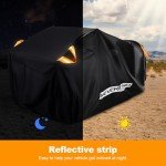 Heavy Duty Waterproof ATV Cover for 82'' Vehicles