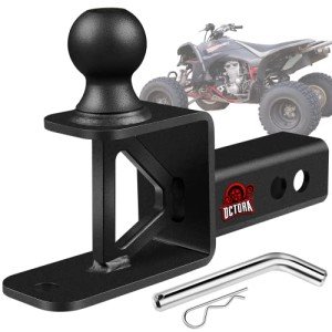 OCTORA 3-in-1 ATV/UTV Trailer Hitch Receiver