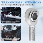 Heim Joint Rod End Bearing with Jam Nut