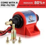 CarBole Universal 12V Micro Fuel Pump 35GPH