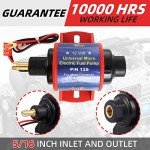 CarBole Universal 12V Micro Fuel Pump 35GPH